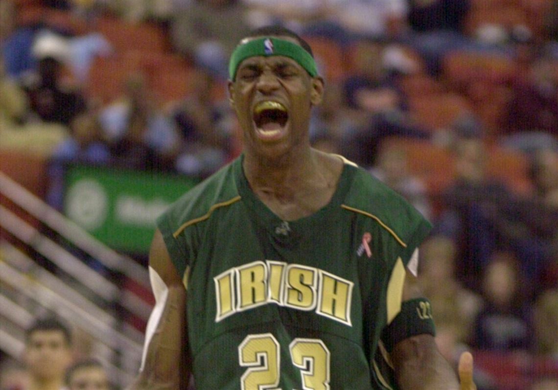 lebron james high school senior