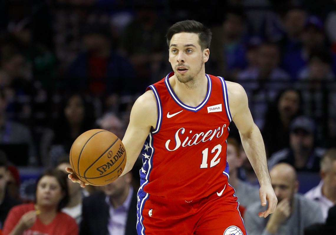 tj mcconnell sixers jersey