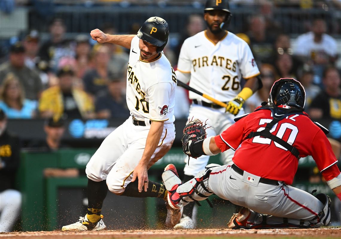 Abrams homers twice, Corbin pitches into the seventh as Nationals ease past  Pirates 6-2