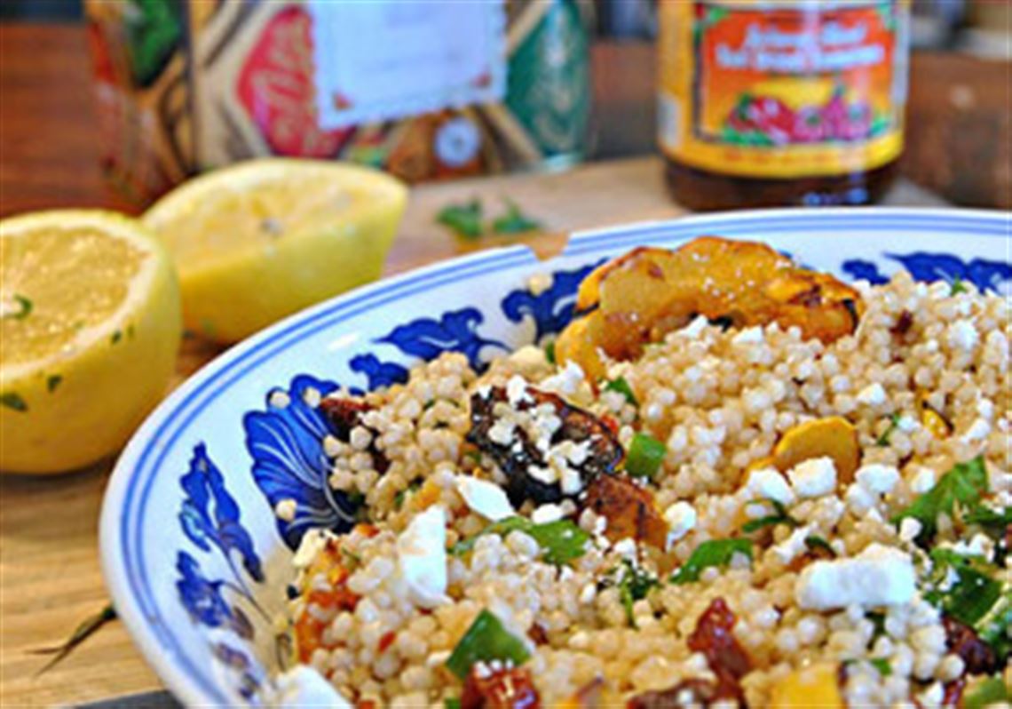What's for Dinner Whole Wheat M'Hamsa Couscous Salad Pittsburgh Post