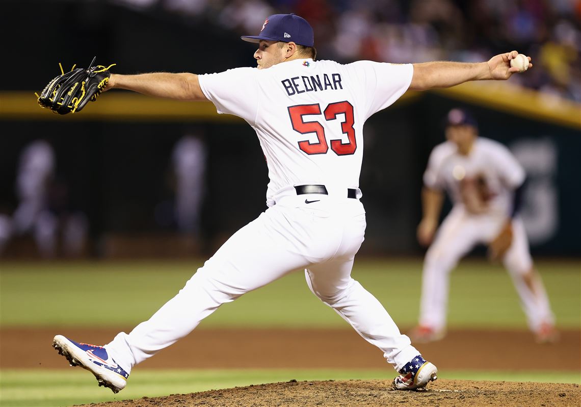 Jason Adam of Team USA pitches during the game between the Team USA News  Photo - Getty Images