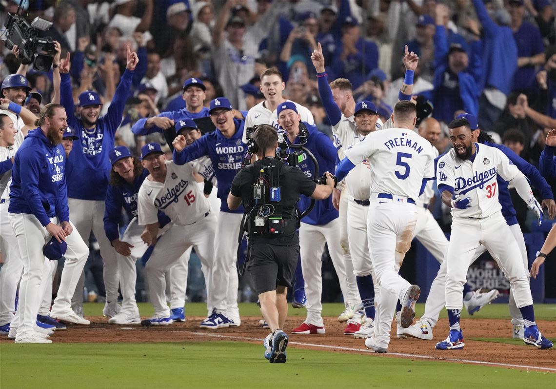 Freddie Freeman hits 1st walk-off grand slam in World Series history,  Dodgers top Yankees in classic opener | Pittsburgh Post-Gazette