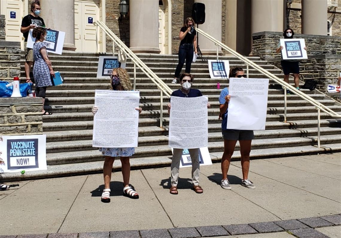 Hundreds Of Penn State Faculty May Teach Remotely To Protest Lack Of Vaccination Mandate Pittsburgh Post Gazette Hundreds Of Penn State Faculty May Teach Remotely To Protest Lack Of Vaccination Mandate Pittsburgh Post Gazette
