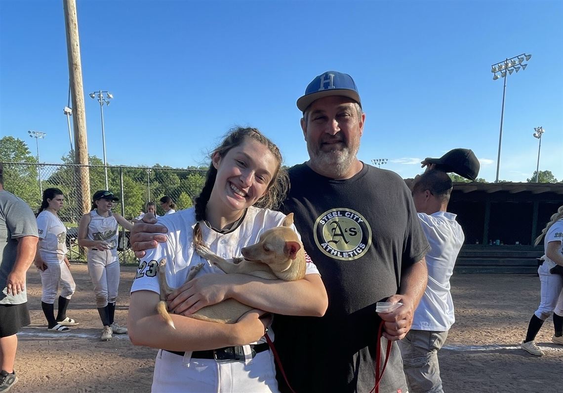 High school softball notebook: Mia Bandieramonte, Hempfield's WPIAL  championship hero, wins one for dad