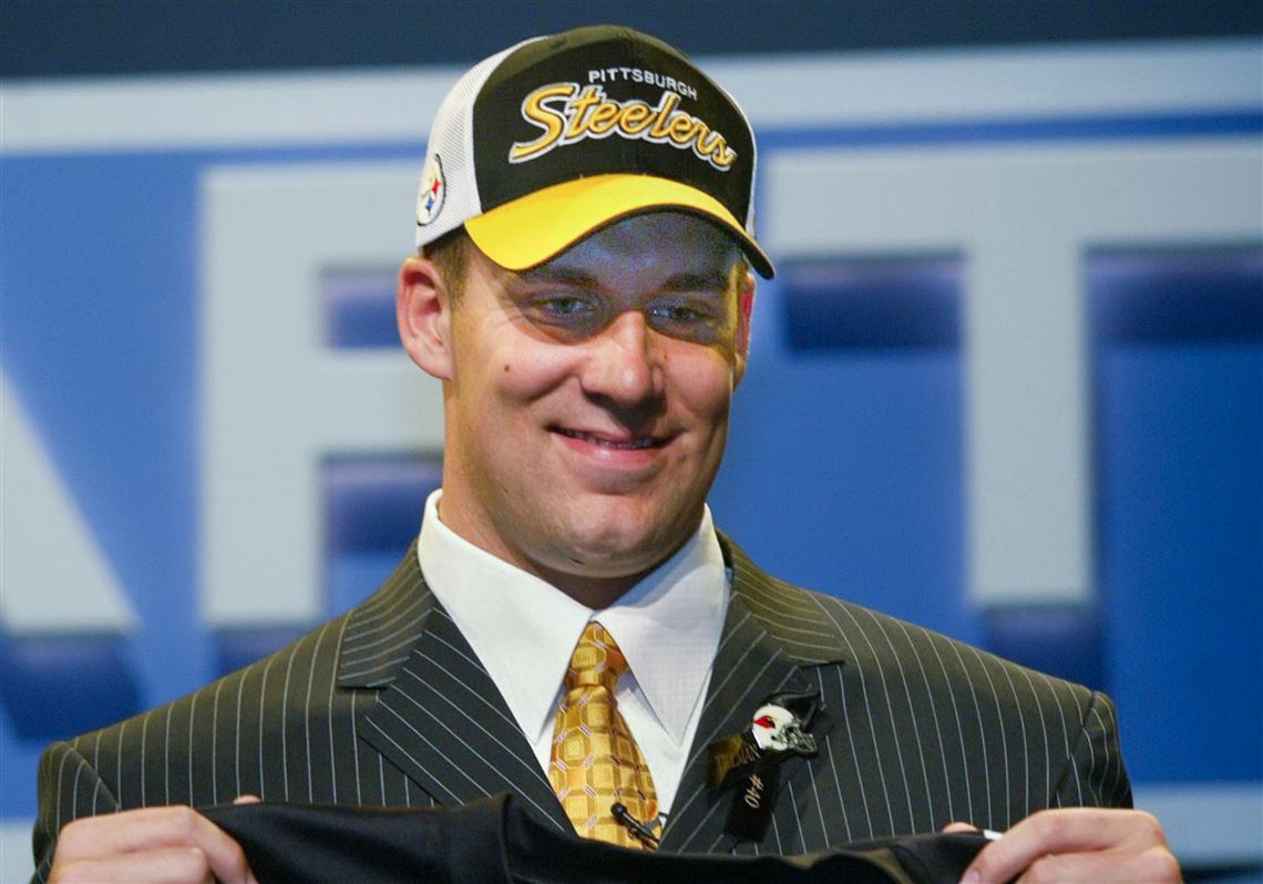 Ben Roethlisberger at the NFL Combine in 2004