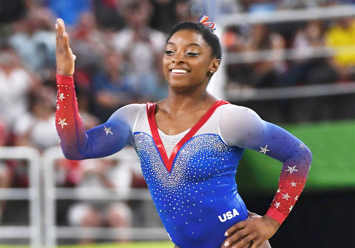 American gymnast Biles snags 4th gold at Rio with floor exercise ...