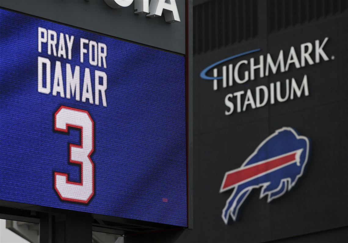 Bills safety Hamlin back in Buffalo to resume recovery