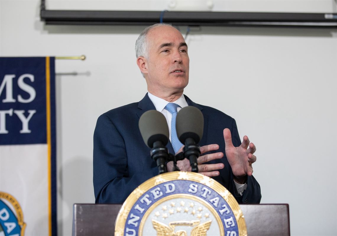 Sen. Bob Casey is starting his 2024 Senate campaign with a big head