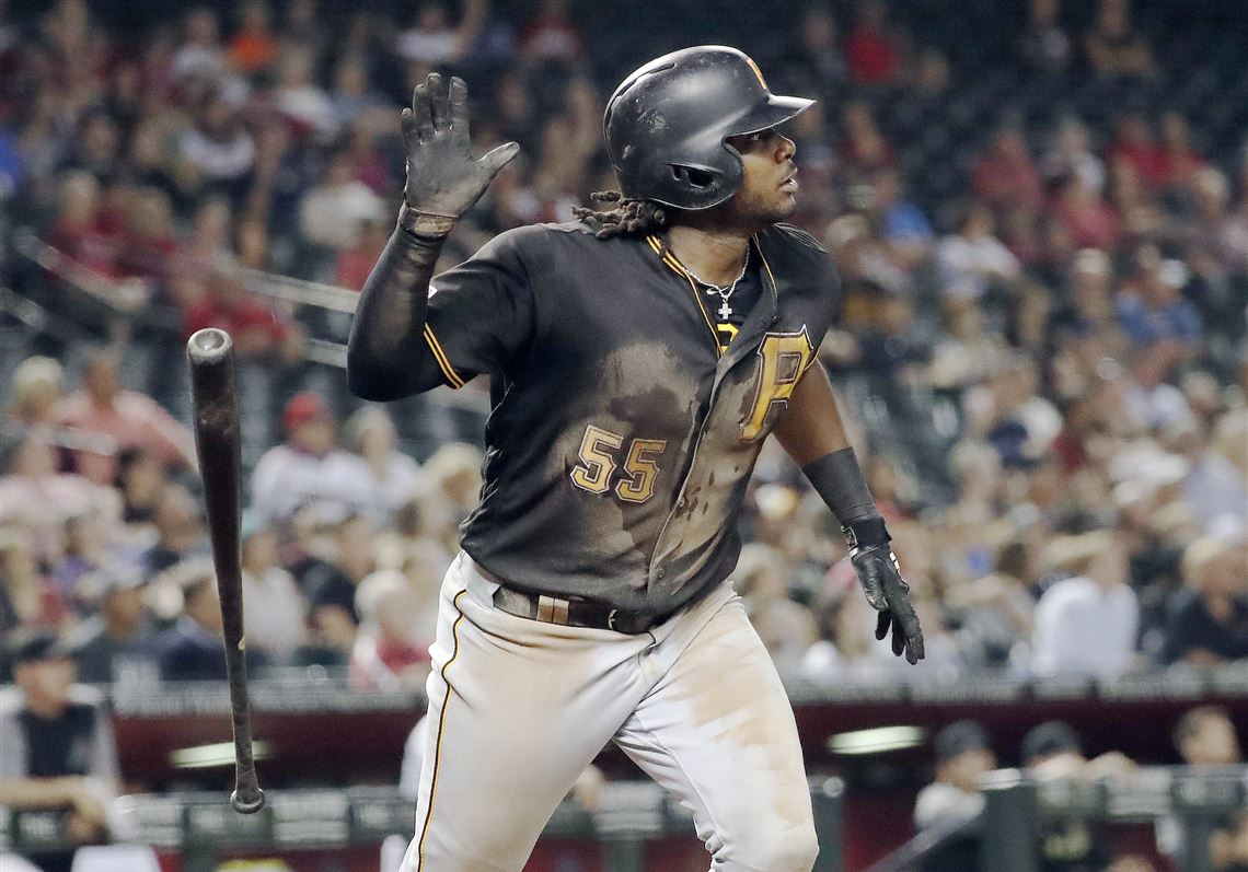Josh Bell is the co-leader in RBIs in the National League.