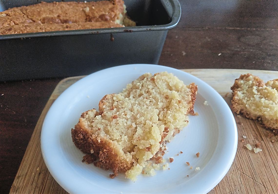 This Cold-Water Pound Cake, made with cold water, is fluffy and delicious just as is. 