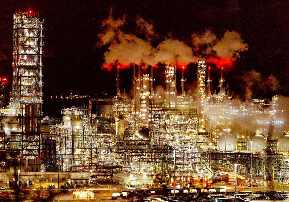 Flaring emissions dominate pollution from Beaver County’s Shell plant