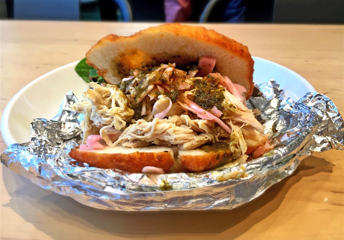 Try This Delicious Dish! Fry bread sandwiches at GG’s Cafe Pittsburgh