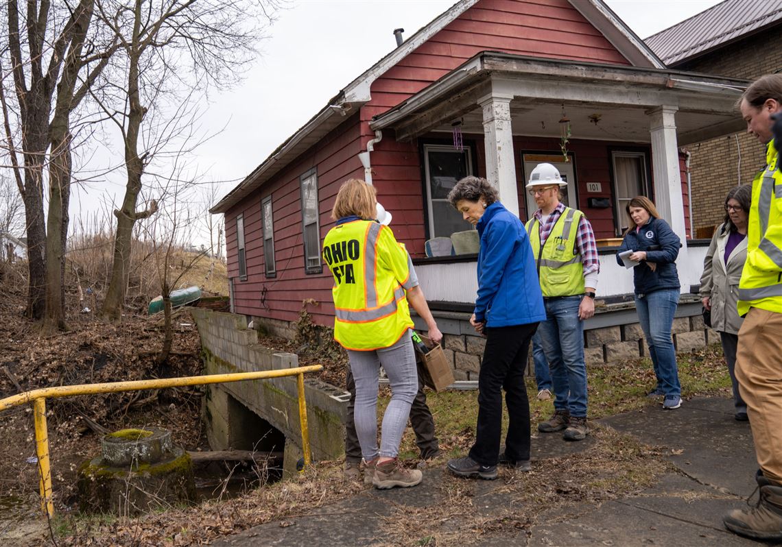 At East Palestine site, EPA chief says to 'trust the government