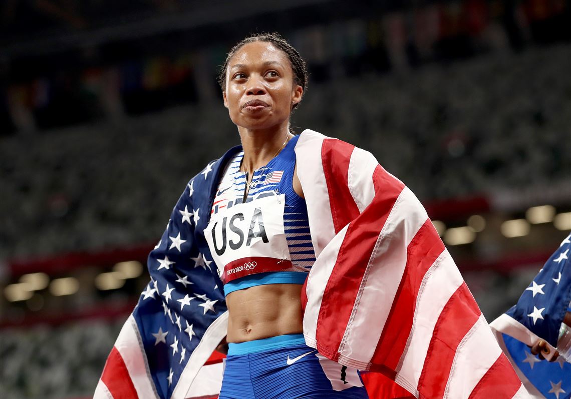 'I feel at peace': Allyson Felix exits stage with record 11th medal ...