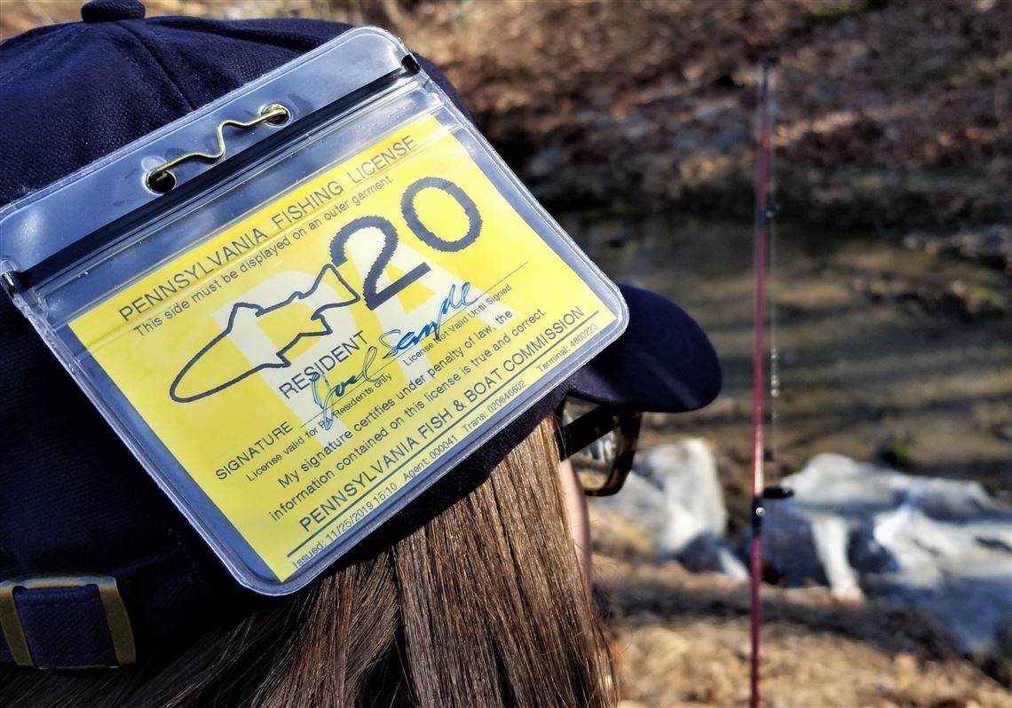 You won't need to wear your fishing license anymore