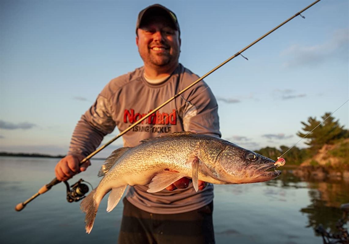 Try jigging to catch walleye in late summer and early fall