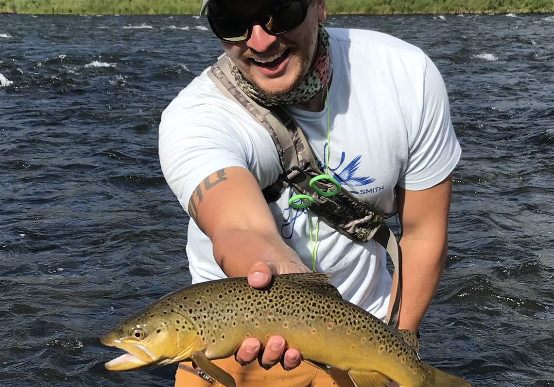 Fishing Report: Father and son net brown trout