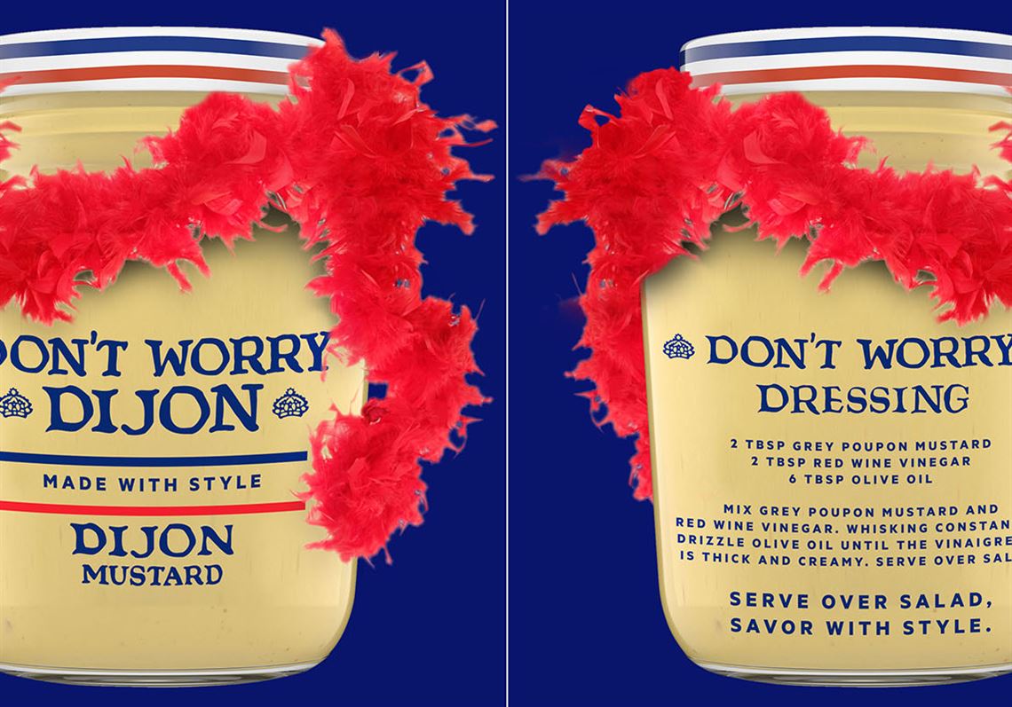 Grey Poupon’s Don’t Worry Dijon wants a taste of Olivia Wilde’s salad