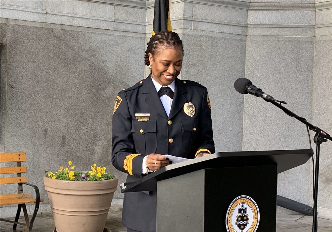 Acting EMS Chief Amera Gilchrist poised to the first Black woman