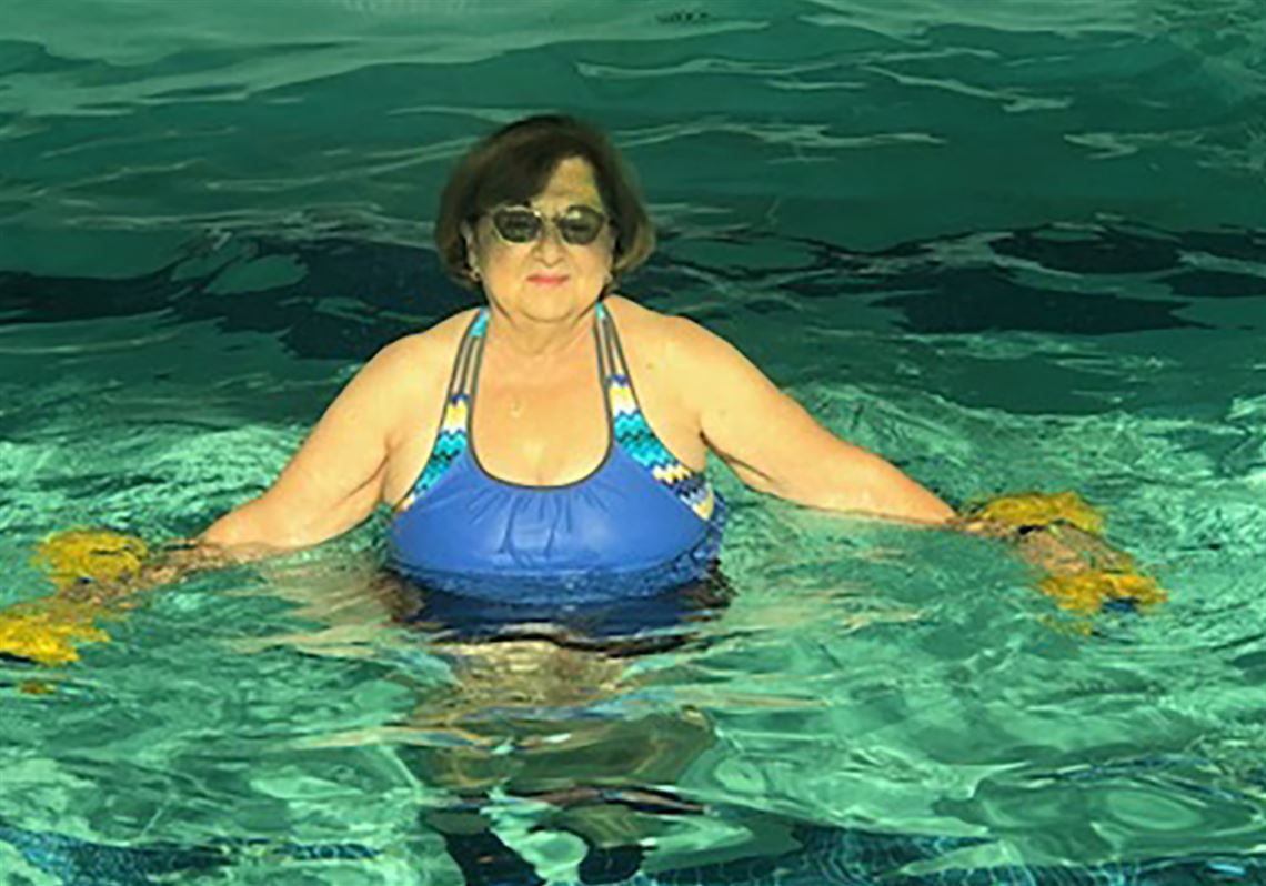 Water aerobics is a chatty, social form of exercise that's perfect for