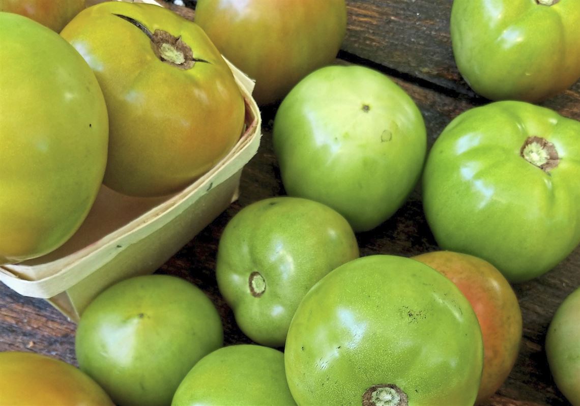 Even with tomatoes, it's good to be green