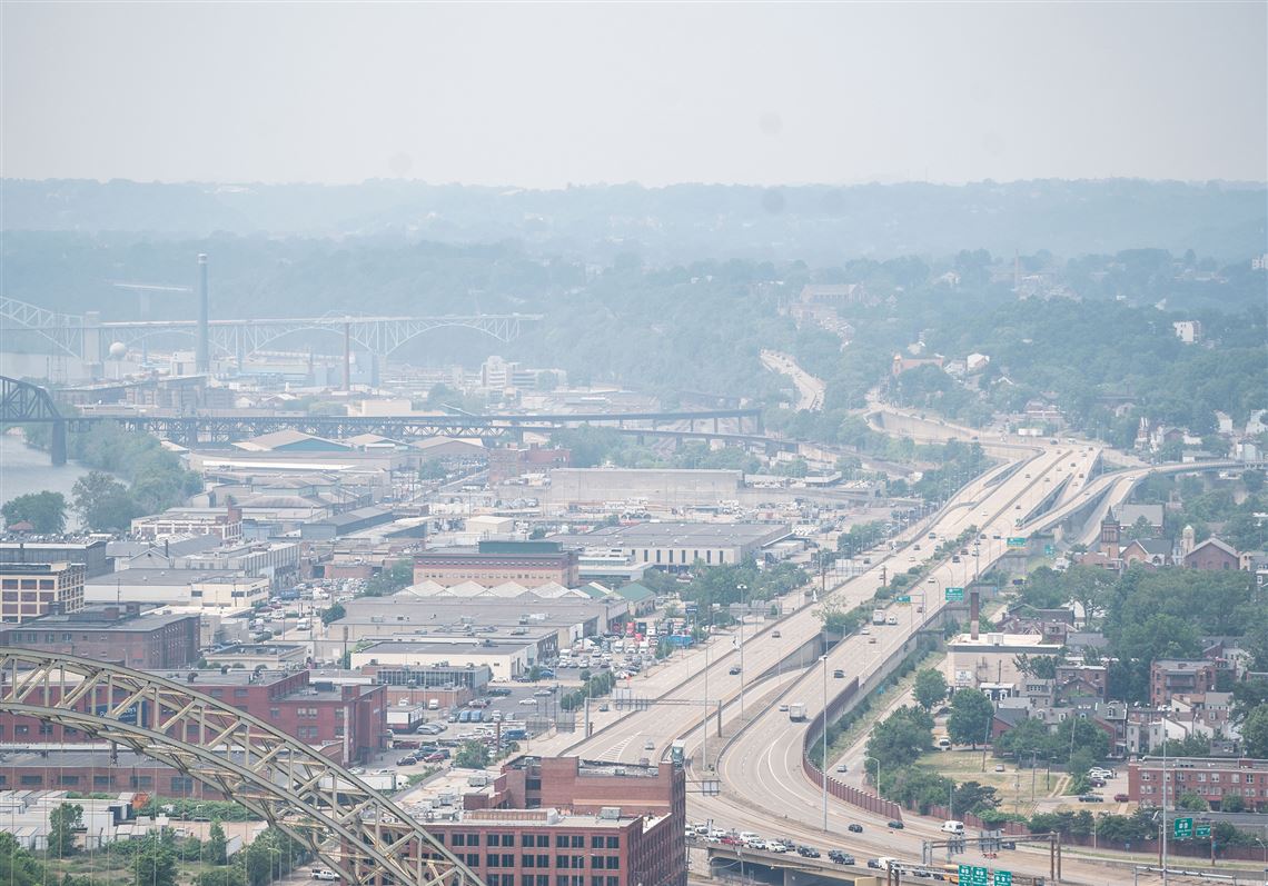 Mon Valley air quality rises back into unhealthy range Pittsburgh