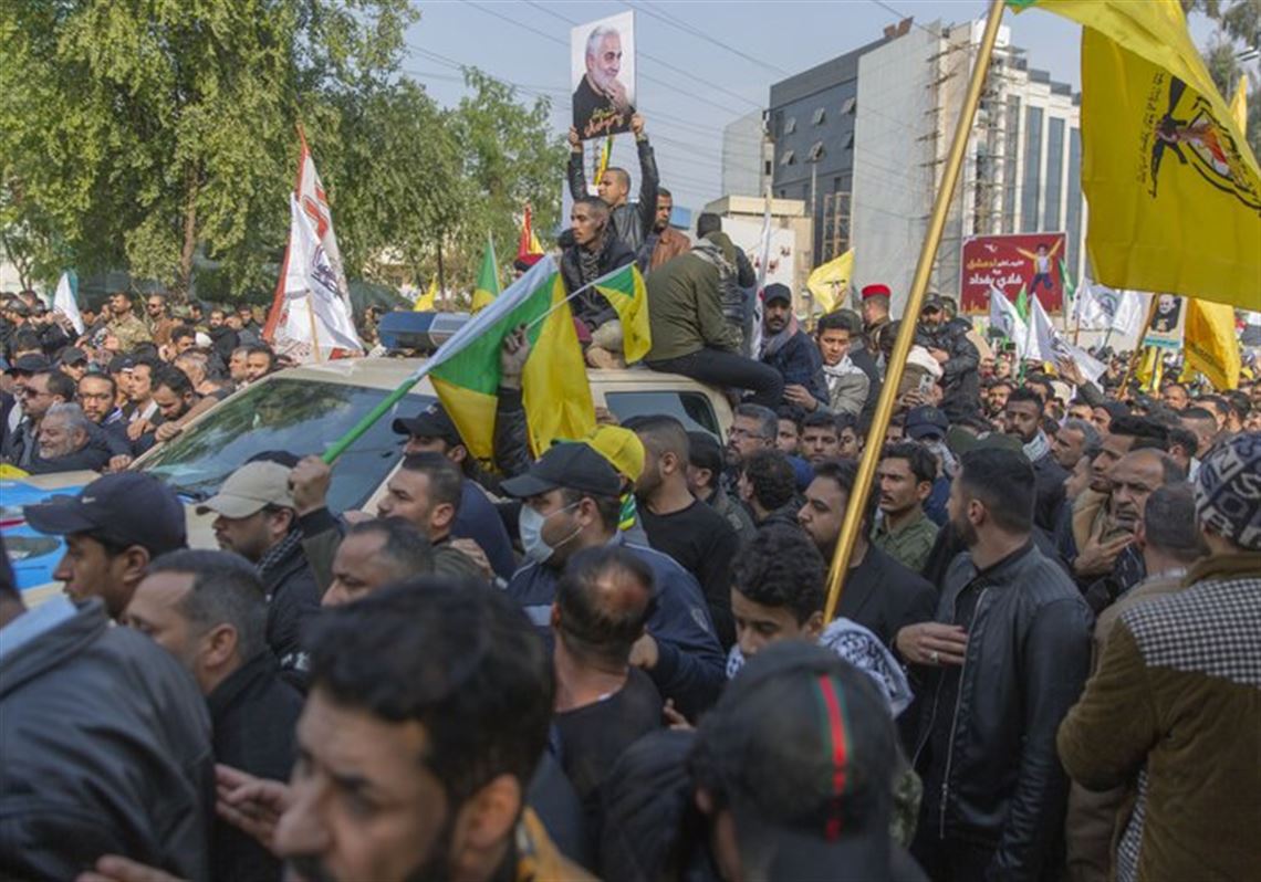 Revenge Is Coming Thousands Mourn Slain Iranian Leaders