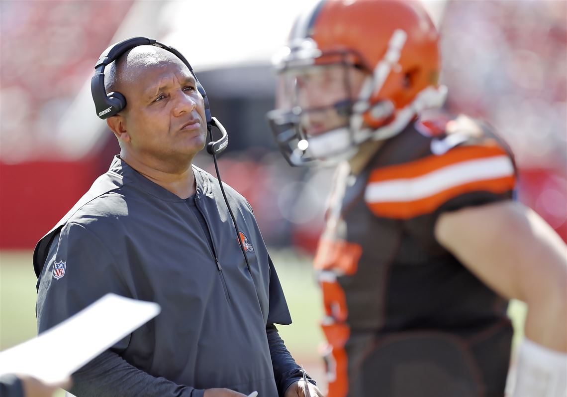 Pat Shurmur feels for Hue Jackson: 'It's tough to win in the NFL