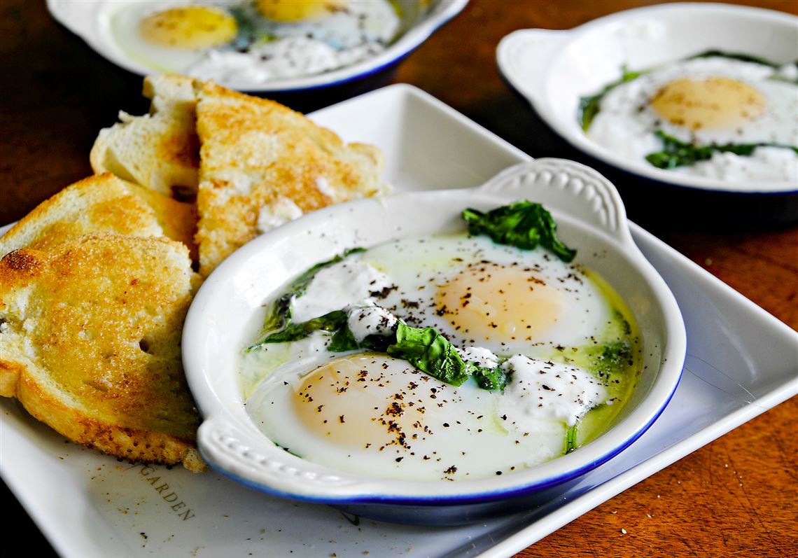 Let's eat: Baked eggs with Spinach, Yogurt and Sumac | Pittsburgh Post ...