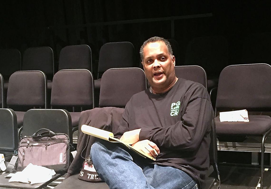 Mark Clayton Southers at Pittsburgh CAPA's Black Box Theater.
