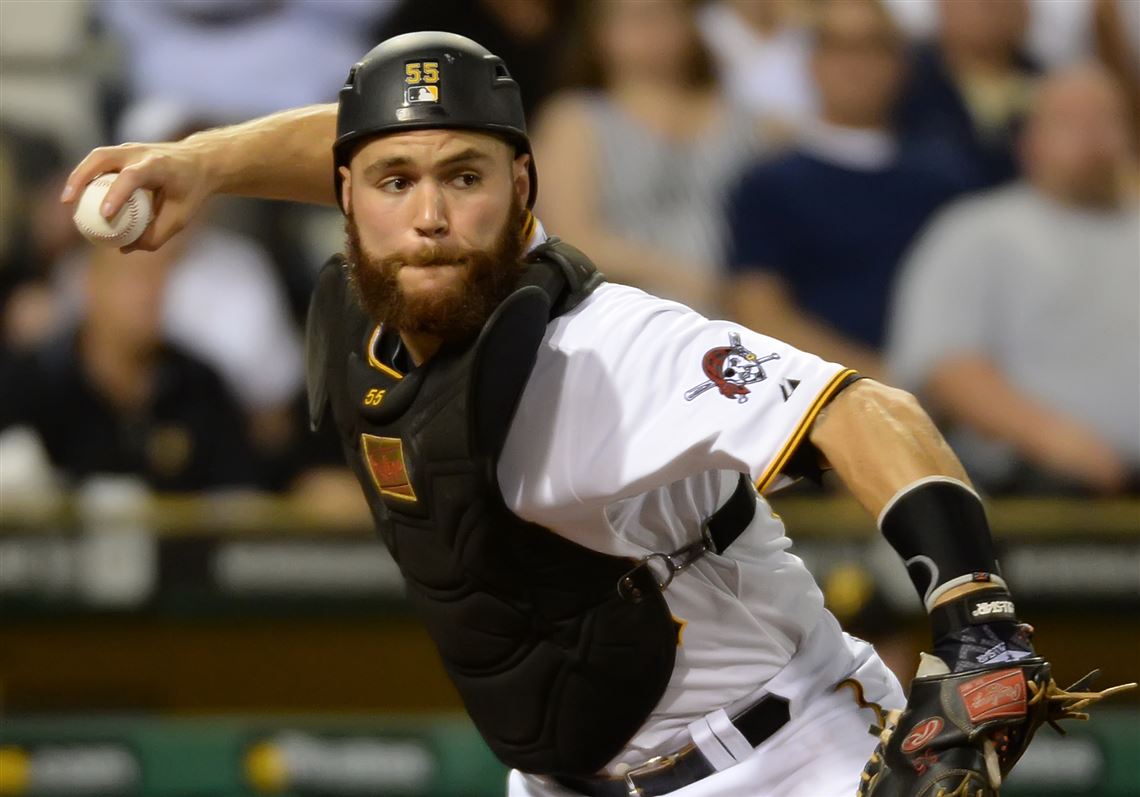 Five years after 'Re-sign Russ,' Russell Martin takes the field at PNC Park