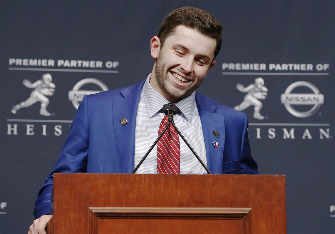 Jake Trotter on Twitter: Charles Barkley wearing a Baker Mayfield