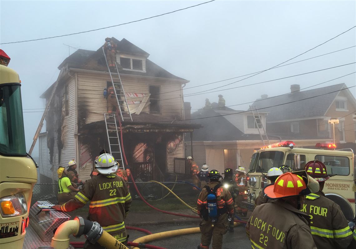 Crews battle house fires in Monessen Pittsburgh PostGazette