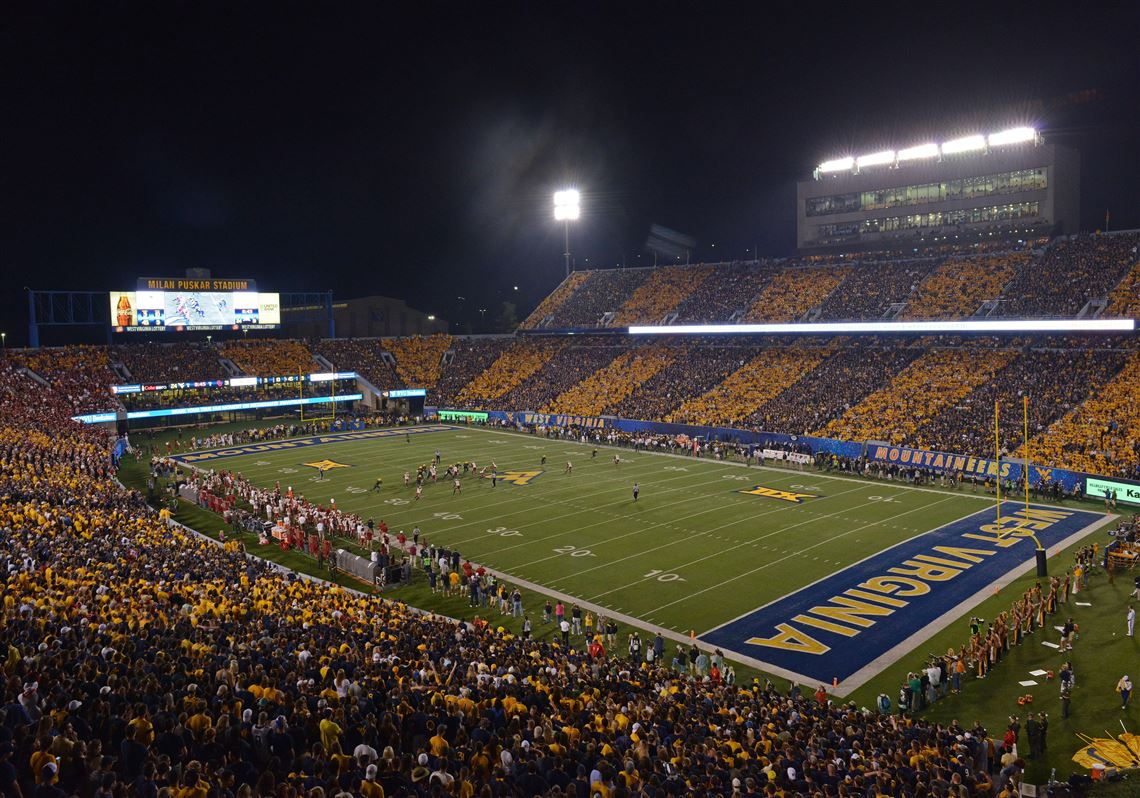 The first radio-broadcasted football game was WVU vs. Pitt