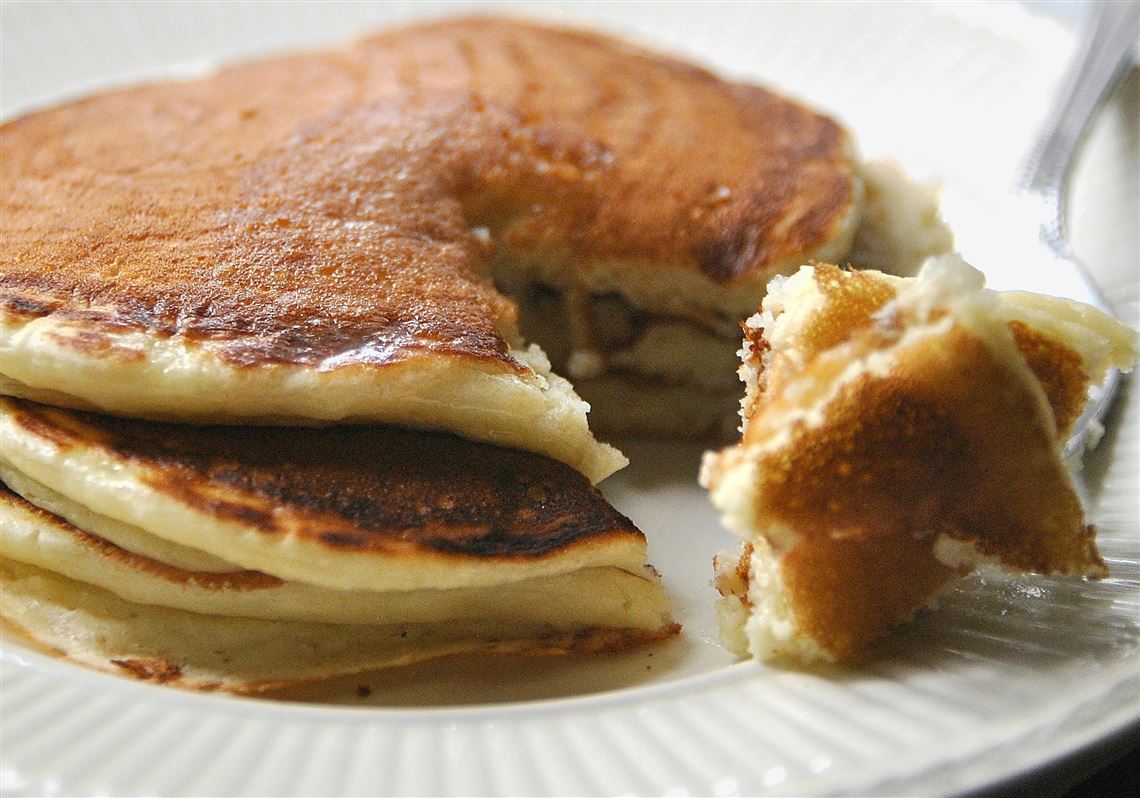 Buttermilk pancakes will be available at the 40th annual Maple Syrup Festival using maple syrup produced in Pennsylvania.  