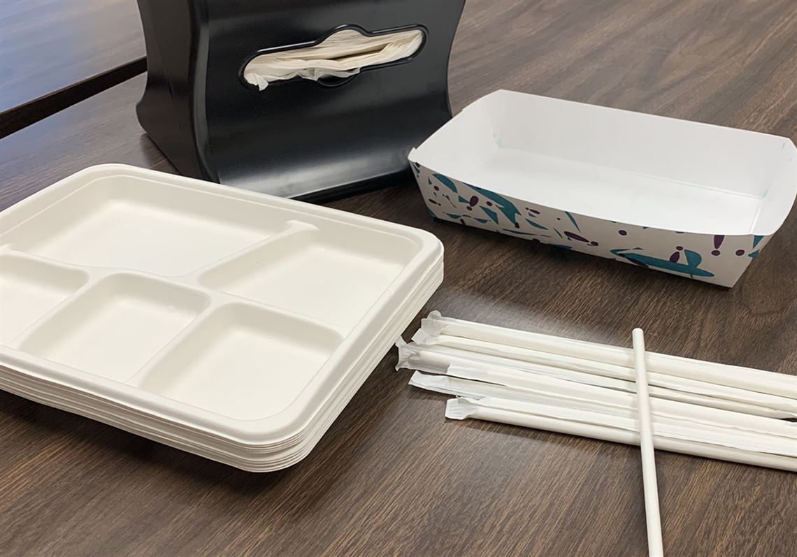 Student initiative, active involvement help make cafeterias 'green'