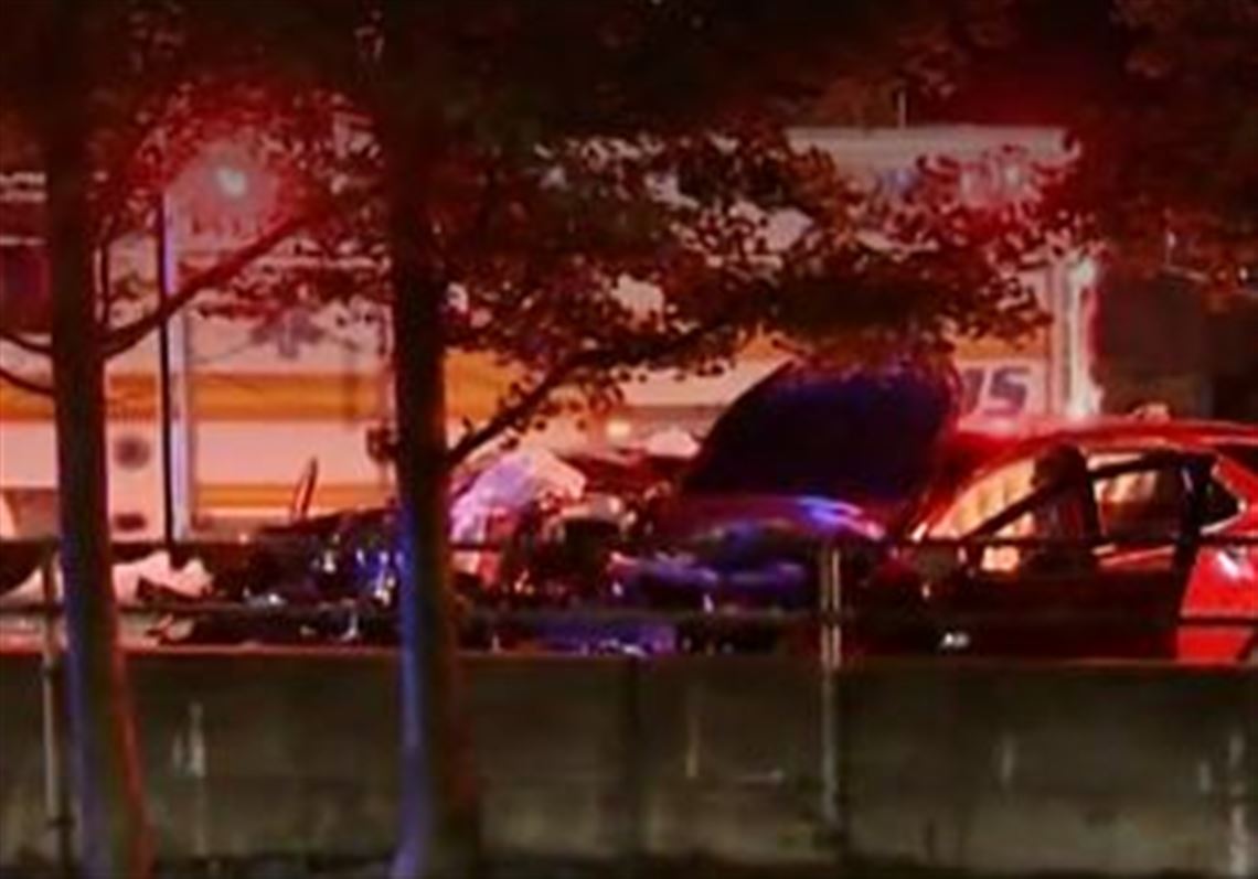 Woman, 25, critically injured in wrongway crash on Parkway East