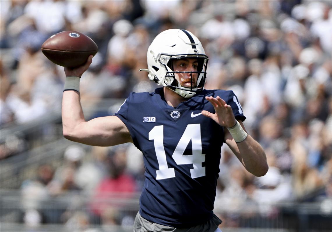 Transfer receiver Mitchell Tinsley excels in Penn State spring game ...