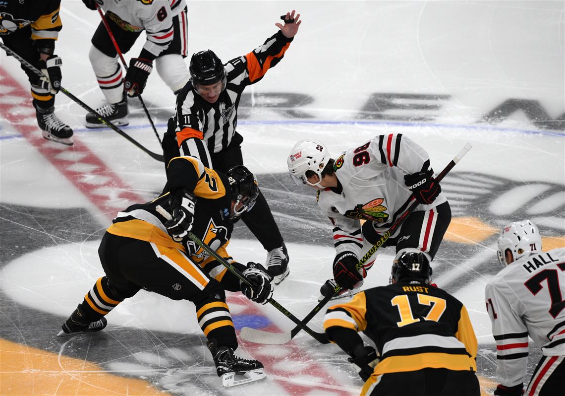 Bedard, Crosby take face-off to start Blackhawks-Penguins season