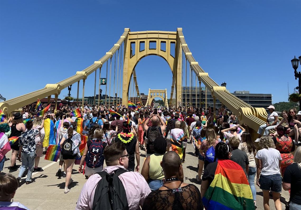 Thousands gather around the city for Pittsburgh's 50th year of celebrating  Pride month