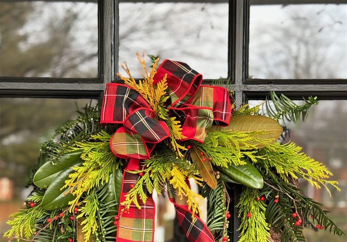 Forage in your garden to create a one-of-a-kind winter wreath