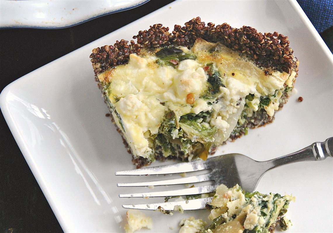 One meatless recipe Quinoa is godsend for making glutenfree quiche