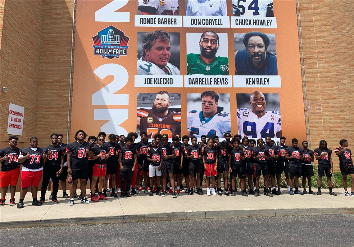 Darrelle Revis' Hall of Fame enshrinement led to an Aliquippa takeover in  Canton