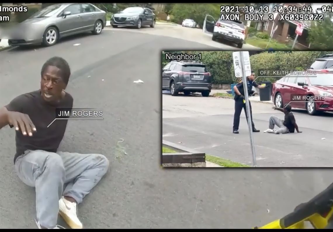 匹兹堡警方的身体摄像机录像展示了吉姆·罗杰斯与警察的互动，之后他死亡