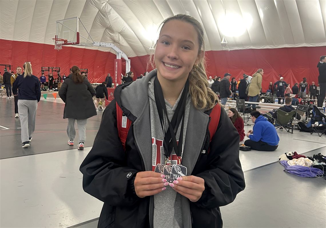 Upper St. Clair track athlete Sadie Tomczyk continues to collect medals.