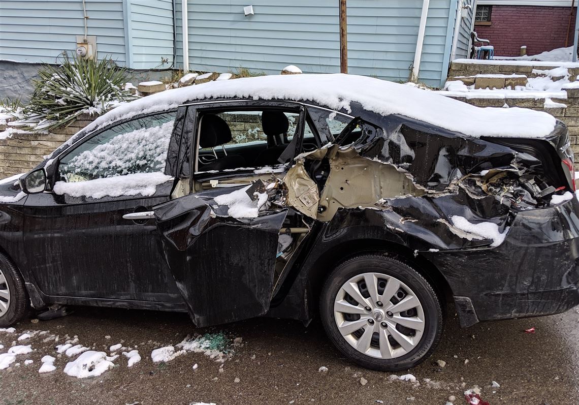 Pittsburgh salt truck driver suspended, facing termination after hitting cars in Lawrenceville