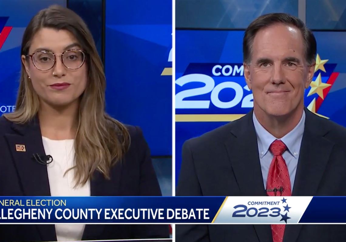 Sara Innamorato ad breaks debate rule in Allegheny County executive