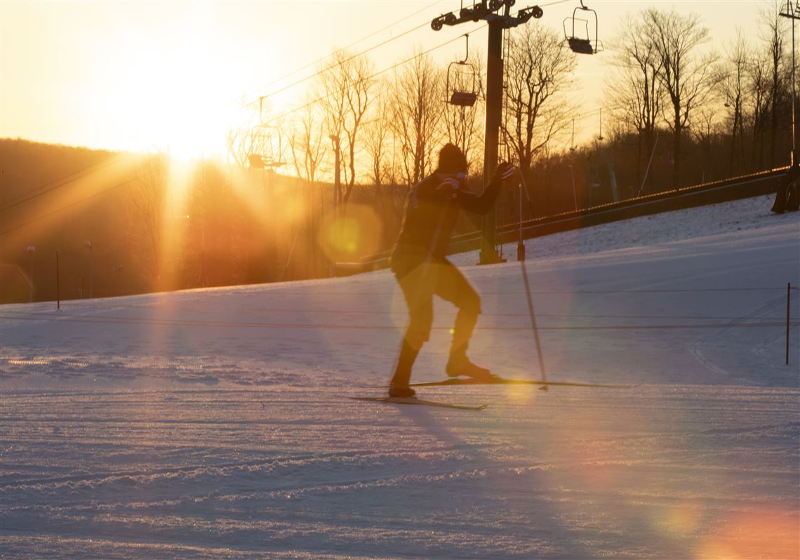 Seven Springs opening day Skiers and snowboarders hit the slopes