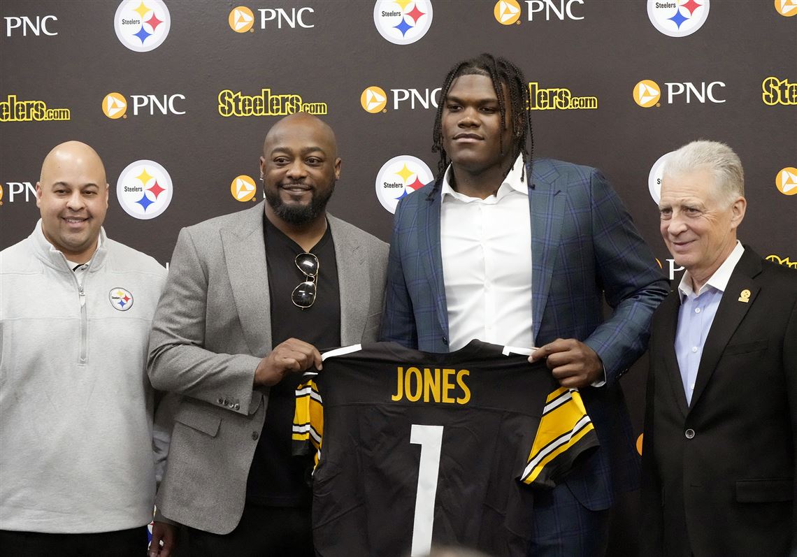 Steelers 1st-round pick Broderick Jones finds inspiration in support ...