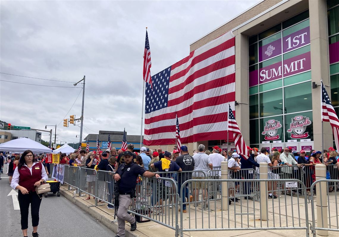 Live updates Donald Trump rally in Johnstown Pittsburgh PostGazette